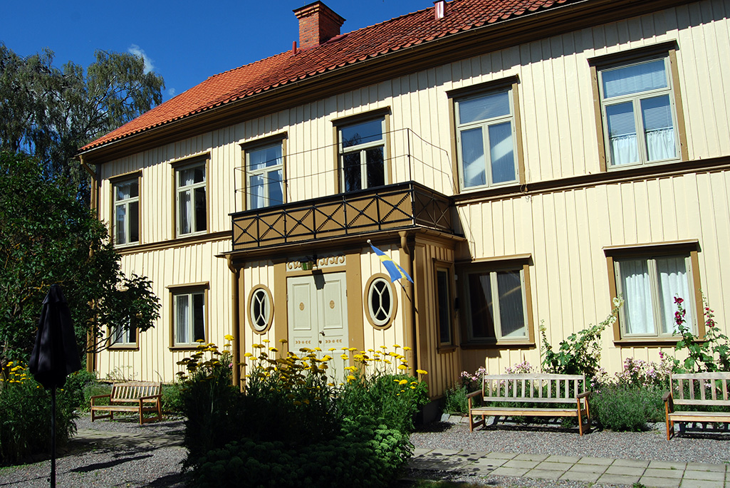 Bild på Westerlundska gården i Enköping.