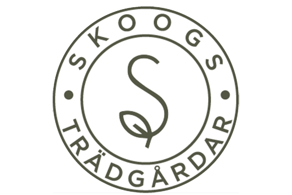 Logotypen för Skoogs Trädgårdar.